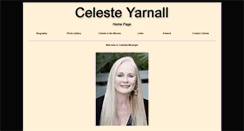 Desktop Screenshot of celesteyarnall.com