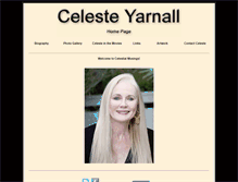 Tablet Screenshot of celesteyarnall.com